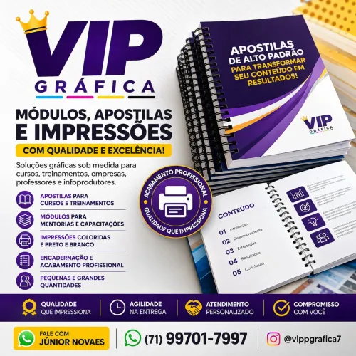 Impressões *Módulos *Apostilas