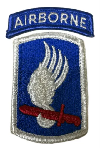 Patch E Tab Us Army 173rd Airborne Brigade ( Sky Soldier)