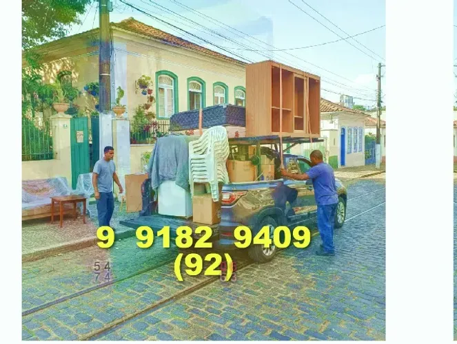 Frete para São Jorge, Novo Aleixo, Cidade Nova e São Geraldo!