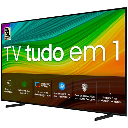 TV Samsung QLed 55 com Xbox incluso