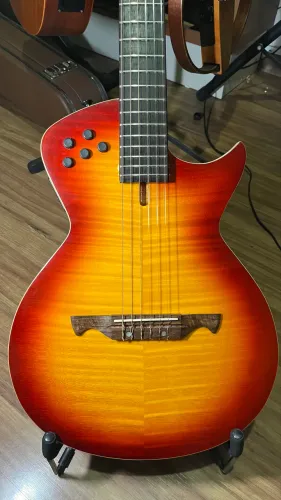 Violão Tagima Modena Nylon Cherry Burst Elétrico