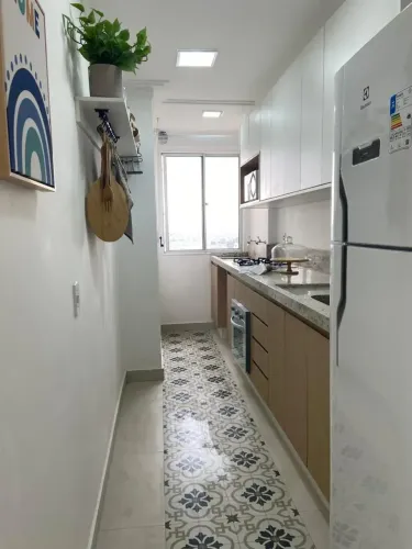 Apto LOCAÇÃO - PQ ERASMO - 59,97m² - 03 dorms - MOBILIADO e DECORADO - 01 vaga coberta - 0