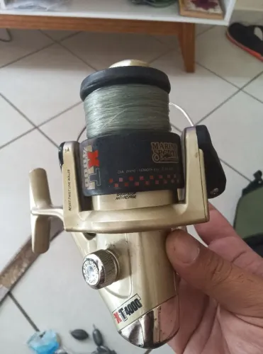 molinete para pescar 