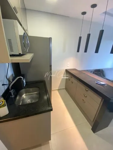 Duo JK Square - Lindo apartamento à venda com 1 dormitório com banheiro integrado, cozinha