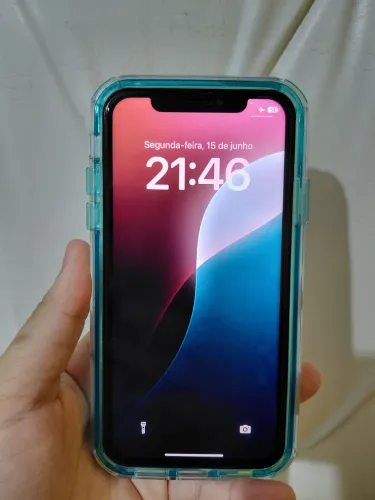 iPhone XR 128GB Azul Impecável - Barreiros