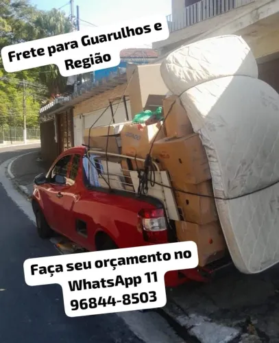 Frete para Guarulhos e São Paulo