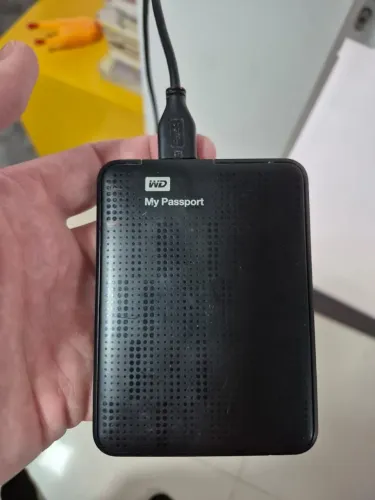 Hd externo 1 tera 190 reais