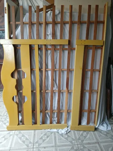 Cama casal madeira