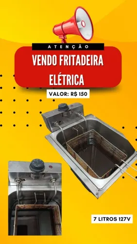 Fritadeira elétrica 7L 127v
