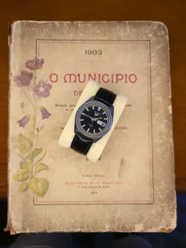 Relógio Seiko 5 6119 vintage automático 