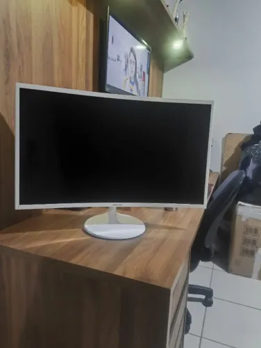 MONITOR SAMSUNG 32" LED FULL HD - HDMI - CURVO - SUPER SLIM - BRANCO