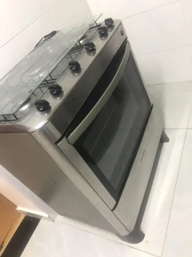 Fogão de Inox 5 Bocas