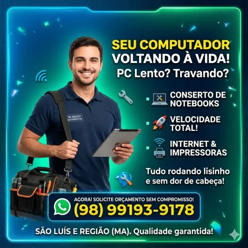 TECNICO DE INFORMÁTICA: Formatação e Melhora de Desempenho