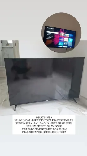Televisão smart 43 polegadas 
