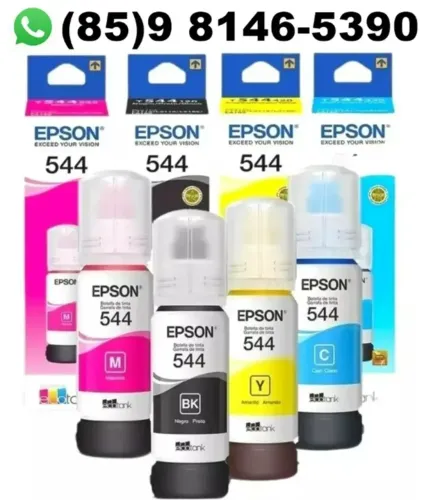 Tinta Epson 544 Original & Compatível. Fale Conosco