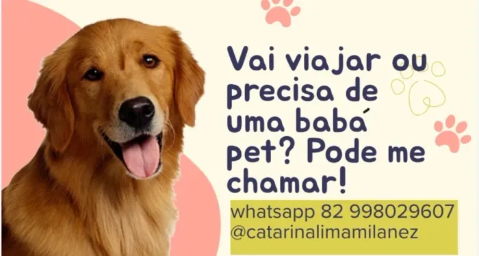 Hotel/babá/pet sitter