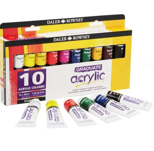Tinta acrilica 10 cores ( Graduate )