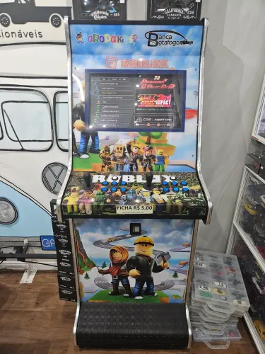 Fliperama com 4200 jogos personalizado com tela de 24 polegadas 