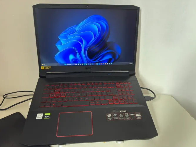 NOTEBOOK GAMER ACER NITRO 5 17? + TECLADO AULA S99 PRO.