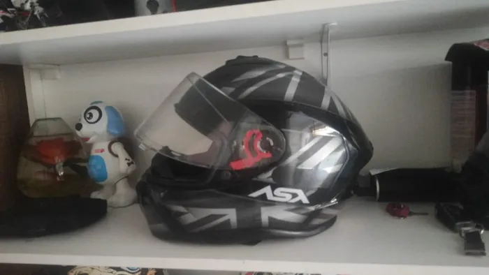 Capacete moto asx em excelente qualidade