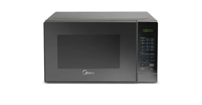 Micro-ondas 20L Prata Porta Espelhada Minuto Fácil Midea