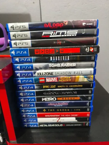 Lote Jogos PS4/PS5