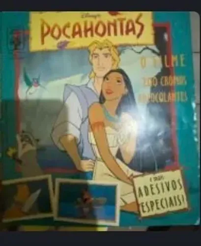 Coleção álbum Pocahontas completo e incompleto - 2 álbuns