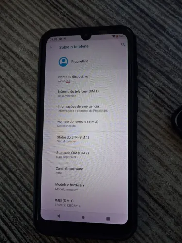 Moto E6S - Excelente estado conservação 