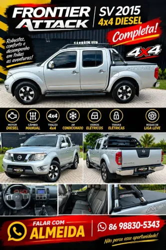Nissan Frontier SV At.cd 4X4 2.5 TB Diesel Mec. 2015