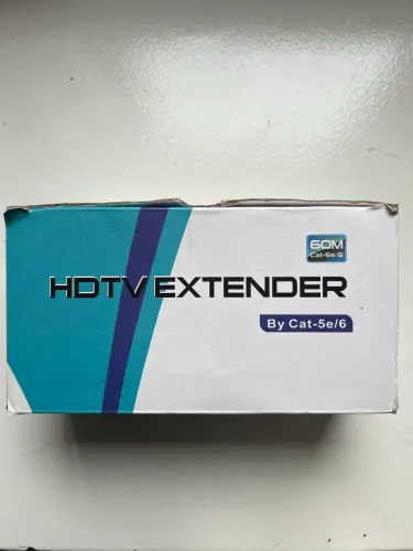 Extensor Hdmi 60m via Cabo De Rede