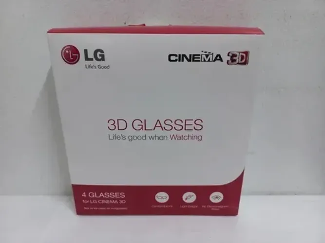 Kit Com 4 Óculos 3D LG