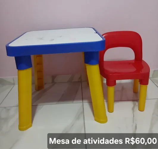 Mesa de atividades