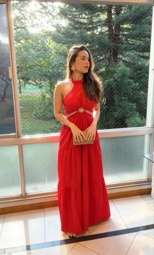 VESTIDO GOLA HALTER