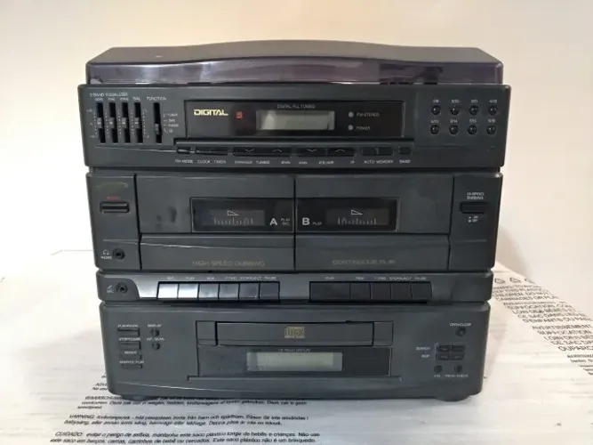 Som 4 em 1 samsung scm-6550 - defeito