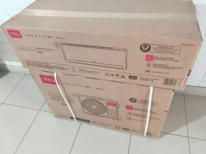 Ar Split TCL 12000 BTUs + NOVO + Nota + Garantia + Cartão 12x*!!  