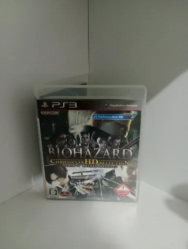 RESIDENT EVIL BIOHAZARD CHRONICLES HD COLLECTION PLAY 3 JAPONÊS