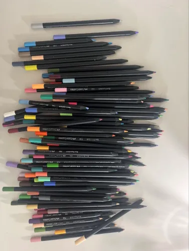 Lápis De Cor Faber-Castell SuperSoft 99 Cores - Seminovo