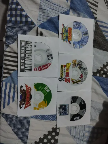 Vendo 5 jogos do ps1