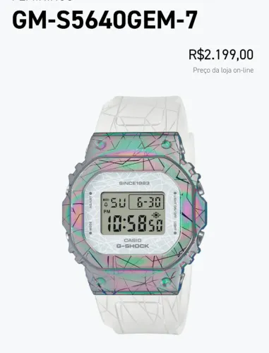 CASIO GM-S5640GEM-7DF