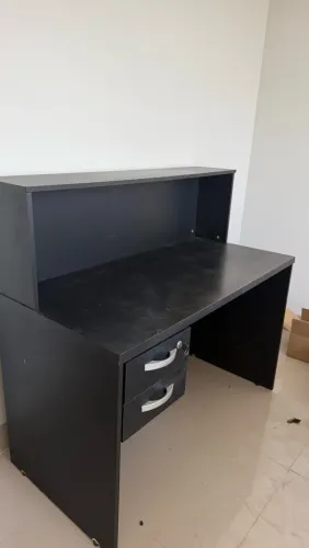 Balcão Atendimento Recepção Consultório 1400x600 C/gaveteiro