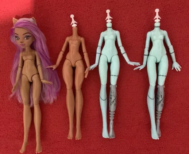Lote sucatas monster high g3