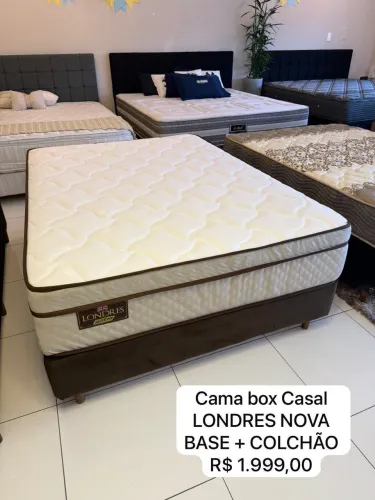 Cama de Casal LONDRES NOVA - ENTREGO