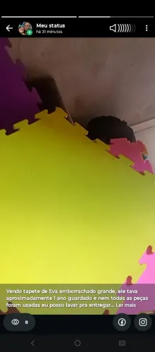 Vendo tapete Eva emborrachado