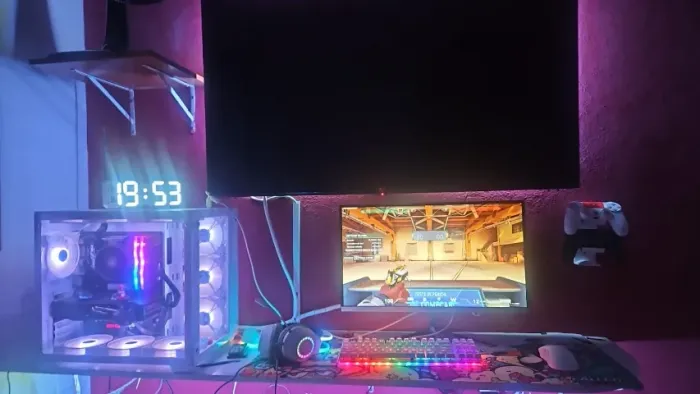 PC Gamer Completo Ryzen 5 5600 + RX 6700 XT + 16GB + 2.5TB (Leia o anúncio)