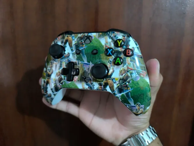 Controle Microsoft Xbox One S Original Personalizado - 3 Meses de Garantia
