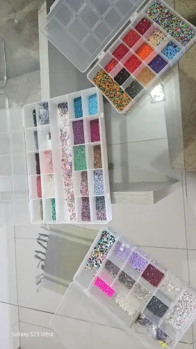KIT miçangas e assessórios