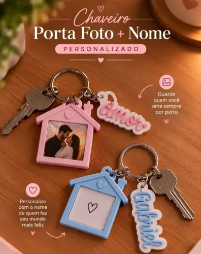 Chaveiro personalizado