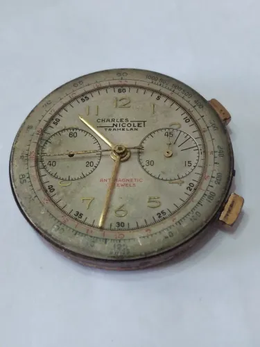 RELÓGIO ANTIGO CHARLES NICOLET TRAMELAN
