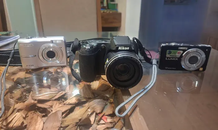 Câmeras digitais para repararo