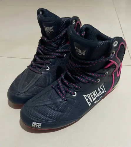 Tênis Everlast Strike Azul-marinho/Rosa 37